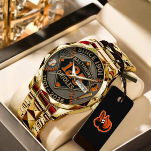 Baltimore Orioles 125th Anniversary 1901-2026 Alloy Luxury Quartz Watch - TANTN15620
