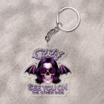 Black Sabbath x Ozzy Osbourne Custom Shape 1-sided Keychain - HOATT 12143