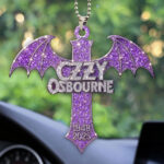 Black Sabbath x Ozzy Osbourne Custom shape 2-sided Acrylic Car Ornament - GNE 4127