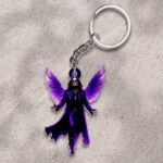 Black Sabbath x Ozzy Osbourne Custom Shape 2-sided Keychain - HOATT 12266