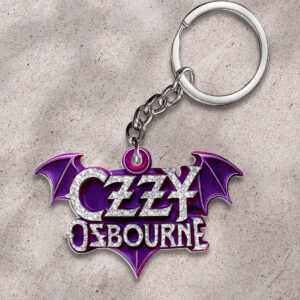 Black Sabbath x Ozzy Osbourne Custom Shape 2-sided Keychain - HOATT 12019