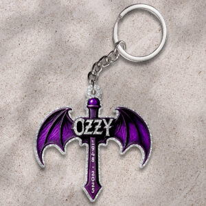 Black Sabbath x Ozzy Osbourne Custom Shape 2-sided Keychain - HOATT 12080