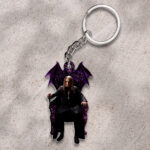 Black Sabbath x Ozzy Osbourne Custom Shape 2-sided Keychain - HOATT 12244