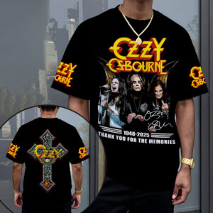 Black Sabbath x Ozzy Osbourne 3D Apparel - MAITM 12224