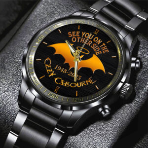 Black Sabbath x Ozzy Osbourne Black Stainless Steel Watch - HOATT12442
