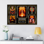 Black Sabbath x Ozzy Osbourne Rectangle Canvas With Inner Frame - HOATT 12133