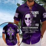 Ozzy Osbourne Short Sleeve Button-Down Shirt - HOATT12445