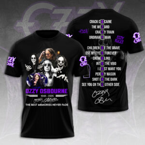 Black Sabbath x Ozzy Osbourne 3D Apparel - HOATT 12004