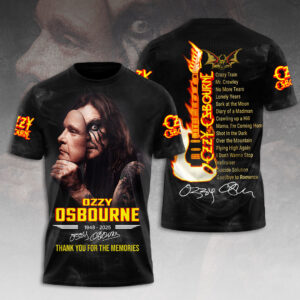 Black Sabbath x Ozzy Osbourne 3D Apparel - HOATT 12005