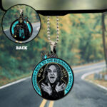 Ozzy Osbourne Custom shape 2-sided Acrylic Car Ornament - TANTN 14354
