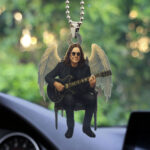 Black Sabbath x Ozzy Osbourne Custom shape 2-sided Acrylic Car Ornament - HOATT12507