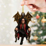 Black Sabbath x Ozzy Osbourne Custom Shape 2-side Printed Acrylic Ornament - HOATT12497