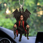 Black Sabbath x Ozzy Osbourne Custom shape 2-sided Acrylic Car Ornament - HOATT 12096