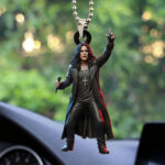 Black Sabbath x Ozzy Osbourne Custom shape 2-sided Acrylic Car Ornament - HOATT 12170