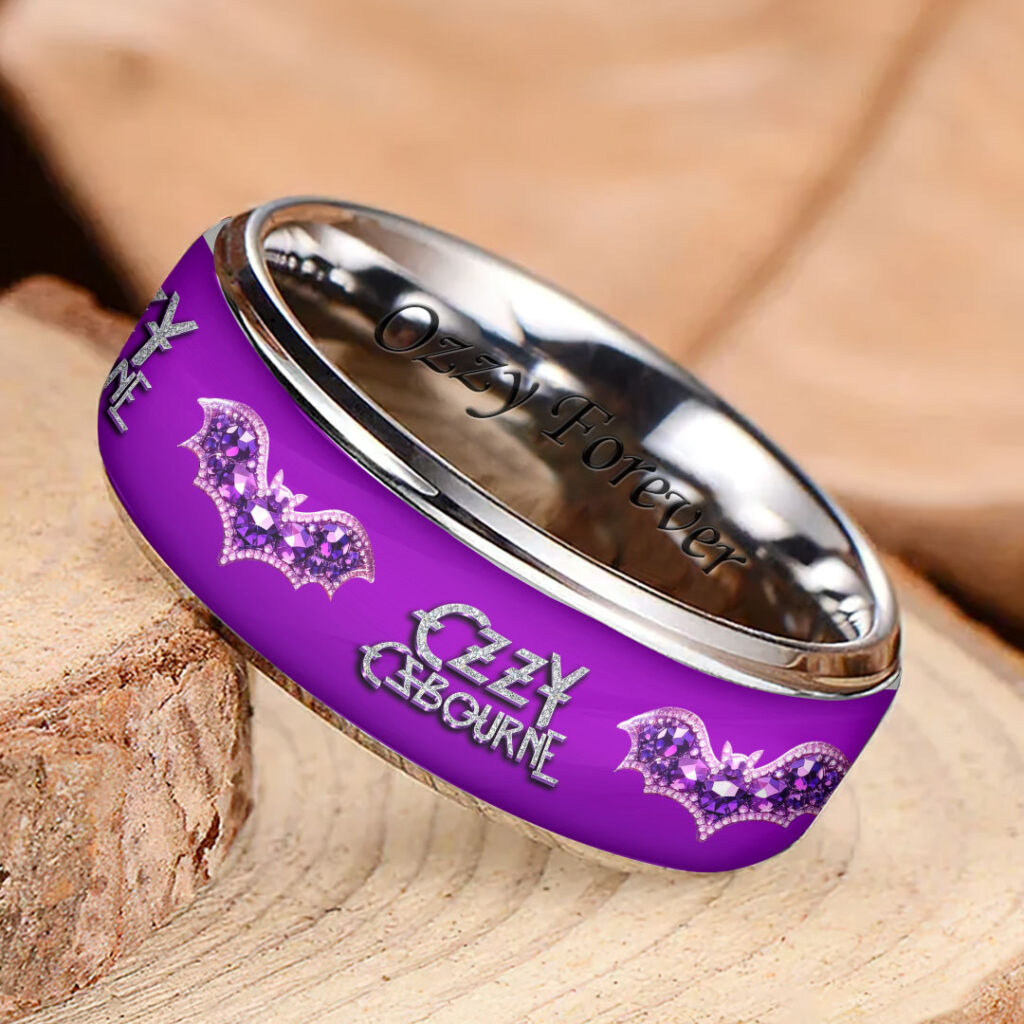 Black Sabbath x Ozzy Osbourne Custom Alloy Ring – HOATT 11971 | Gifnestbuys