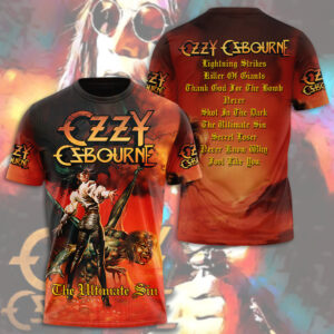 Black Sabbath x Ozzy Osbourne 3D Apparel - HOATT12515