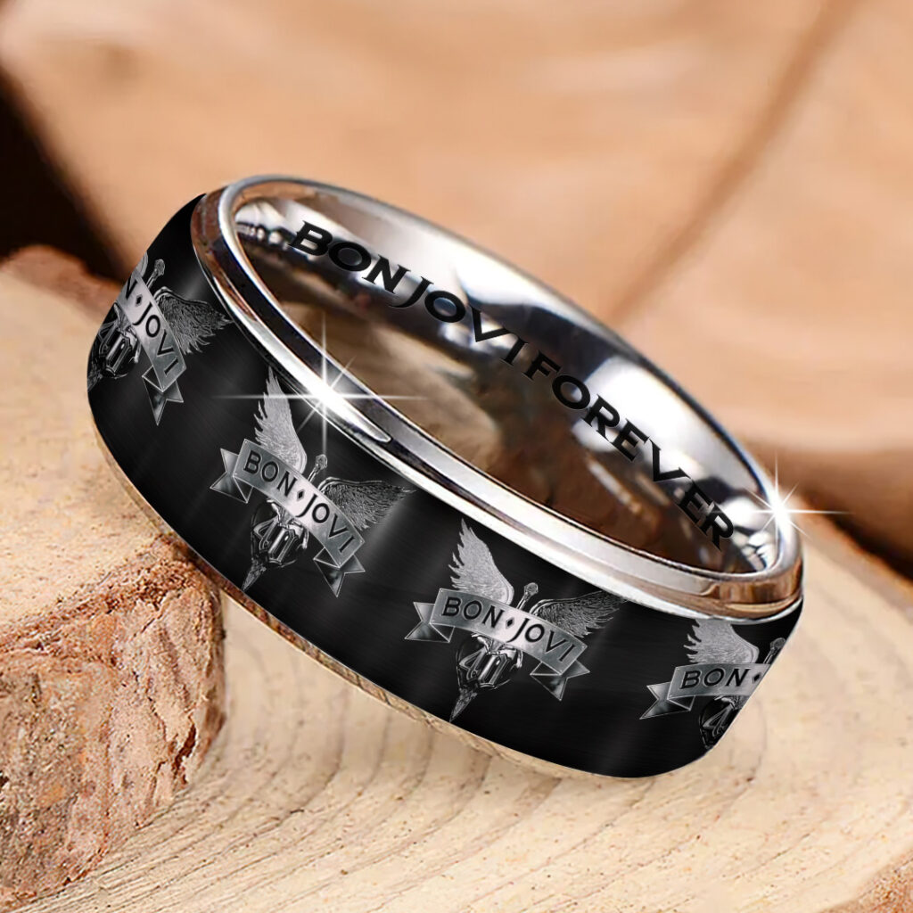 Bon Jovi Custom Alloy Ring – TANTN15353 | Gifnestbuys