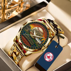 Boston Red Sox 125th Anniversary 1901-2026 Alloy Luxury Quartz Watch - TANTN15618