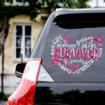 Breast Cancer Awareness Car Sticker – HOATT 6587