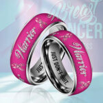 Breast Cancer Awareness Custom Alloy Ring - HOATT12478