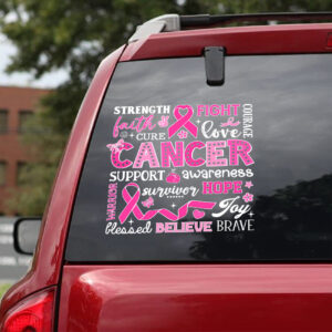 Breast Cancer Awareness Car Sticker – HOATT 6592