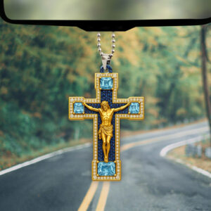 God Is Good Custom shape 1-sided Acrylic Car Ornament - TMTHU 307