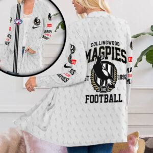 Collingwood FC Women's Patch Pocket Cardigan - VANDH 449