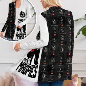 Collingwood FC Women's Patch Pocket Cardigan - VANDH 404