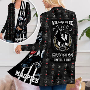 Collingwood FC Women's Patch Pocket Cardigan - VANDH 465