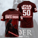 Star Wars x Darth Vader 50th Anniversary 2027 3D Apparel - TMTHU622