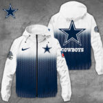 Dallas Cowboys 3D Windbreaker Jacket - TANTN 9002