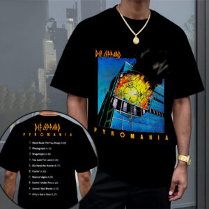 Def Leppard 3D Apparel - TANTN15505