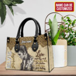 Personalized Elvis Presley Leather Handbag - TMTHU585