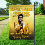 Elvis Presley Double-side Garden Flag - TMTHU 152