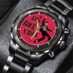 Elvis Presley Black Stainless Steel Watch - GNE 1170
