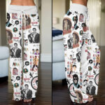 Elvis Presley High-Waisted Straight-Leg Trousers - TANTN 2919
