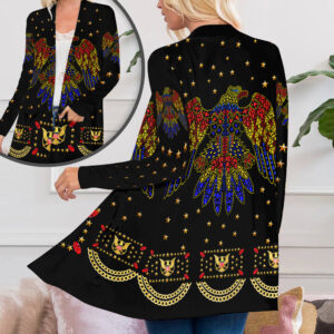 Elvis Presley Women’s Patch Pocket Cardigan – TANTN 1844