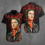 Elvis Presley Short Sleeve Button-Down Shirt - NGHIAVT 0019