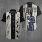 Elvis Presley Short Sleeve Button-Down Shirt - ANHNV 691