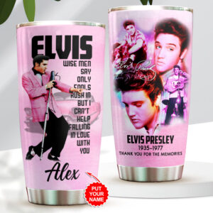 Personalized Elvis Presley Tumbler Cup - VANDH 3112