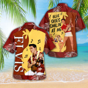 Elvis Presley 3D Hawaiian Apparel - VANDH 2610