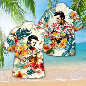Elvis Presley 3D Hawaiian Apparel - VANDH 2630