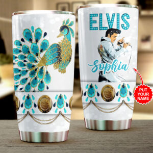 Personalized Elvis Presley Tumbler Cup - VANDH 2612