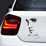 Elvis Presley Car Sticker - MAITM 5349