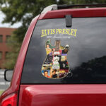 Elvis Presley Car Sticker - MAITM 7617