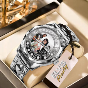 Elvis Presley Alloy Luxury Quartz Watch - MAITM12607