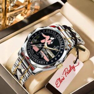 Elvis Presley Alloy Luxury Quartz Watch - TANTN15432