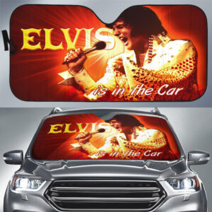 Elvis Presley Auto Sun Shade - MAITM 11852