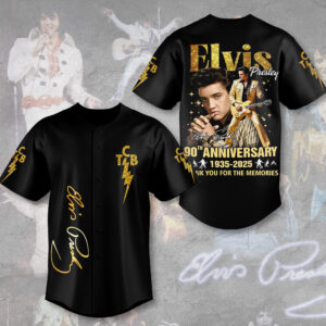 Elvis Presley Baseball Jersey - MAITM 11613