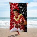 Elvis Presley Rectangle Beach Towel - HOATT 11459